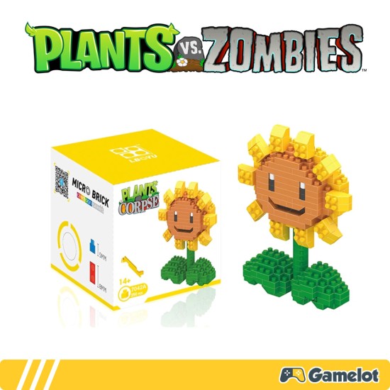 Girassol Montável Plants vs Zombies 